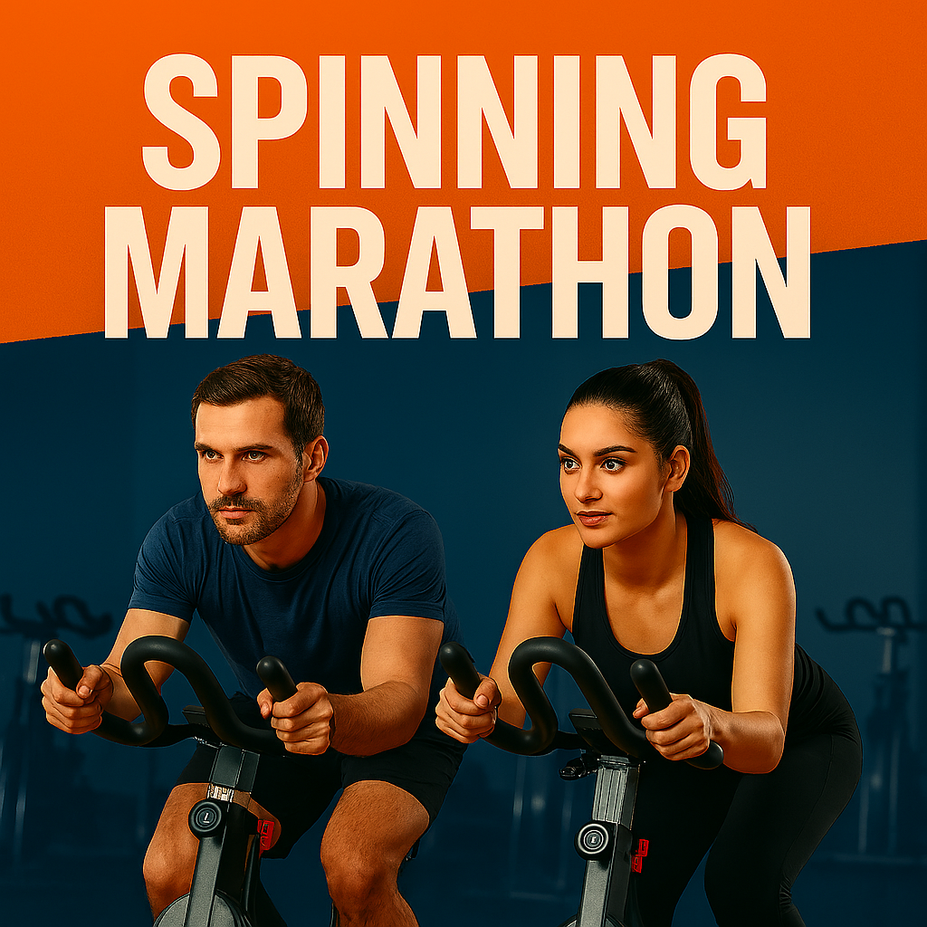 Spinningmarathon 28 maart 2026